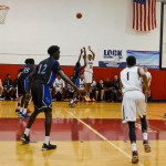 OCS shooting guard LJ Figueroa takes a shot during a game against Victory Rock Christian on Dec. 17.