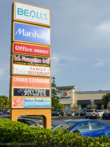 The Woodlands Square Shopping Center is located at the intersection of Tampa and Curlew Roads in Oldsmar.