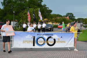 The rescheduled Oldsmar Days Centennial parade went off without a hitch under gray skies atop soggy pavement on Saturday morning.