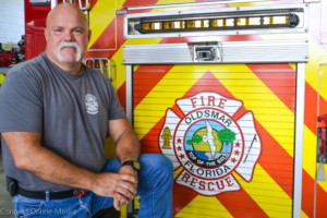 Oldsmar Fire Rescue Lt. Aaron Gonzalez retired on Friday, Sept. 30 after 30 years of service to the city.
