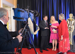 Guests at the 2015 UTBCC awards dinner walked the red carpet and gave interviews prior to the event.