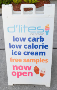 D'Lites features a low-carb, low sugar, low-cal ice cream.