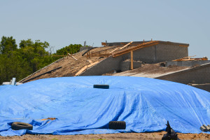 The new supercross track will feature a hill that's more than 20 feet tall.