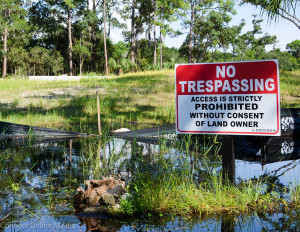 Flooding is a serious concern for opponents of the Ryland subdivisions.