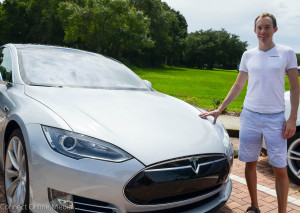 Tesla owner Dan Lyskawa of Valrico.