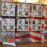 The "Remembering Florida's Fallen" exhibit at the Oldsmar Public Library. Credit: City of Oldsmar.