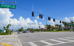 A pedestrian overpass could be coming to this intersection in Oldsmar.