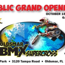 Oldsmar Supercross Grand Opening Set for October 15