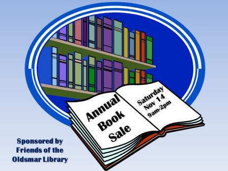 Oldsmar Libary Fall Book Sale