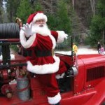 Oldsmar Fire and Rescue make the holiday season fun for everyone. Credit: Oldsmar Fire Rescue Facebook.