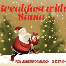 Enjoy Breakfast with Santa this Saturday!