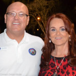 Oldsmar City Council members Dan Saracki and Linda Norris.