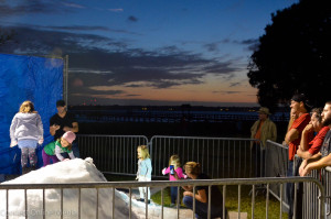 Scene from Oldsmar's 2015 Christmas Wonderland event.