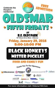 The flyer for the Fifth Friday concert on January 29. Credit: Oldsmar100