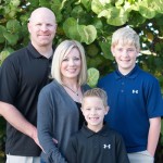 Daniel Belcher poses with his family in this Facebook photo. Credit: Daniel Belcher/Facebook.