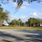 The east parking lot at Oldsmar City Hall, located at 101 State Street.