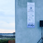 Structural issues with the bandshell walls at R.E. Olds Park have kept the city's first public art project from getting started.