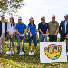 Oldsmar holds zipline park groundbreaking ceremony