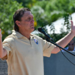 Oldsmar Mayor Doug Bevis on Memorial Day 2016. 