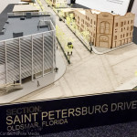 The USF students' vision for Oldsmar's downtown redevelopment were showcased on Tuesday night.