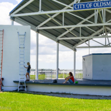 Work begins on Oldsmar’s first public art project after monthslong delay