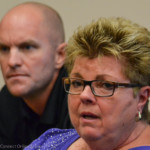 Peppertree Drive residents Carolyn Albertson and Brad Karczewski.