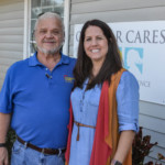 Oldsmar Cares board members David Wallace and Brenda Gaulin.
