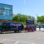 Confetti at a parade? Yes, please! 