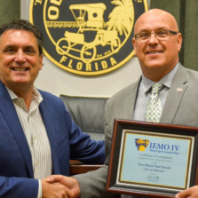 Oldsmar Vice Mayor Dan Saracki recognized for dedication to local government